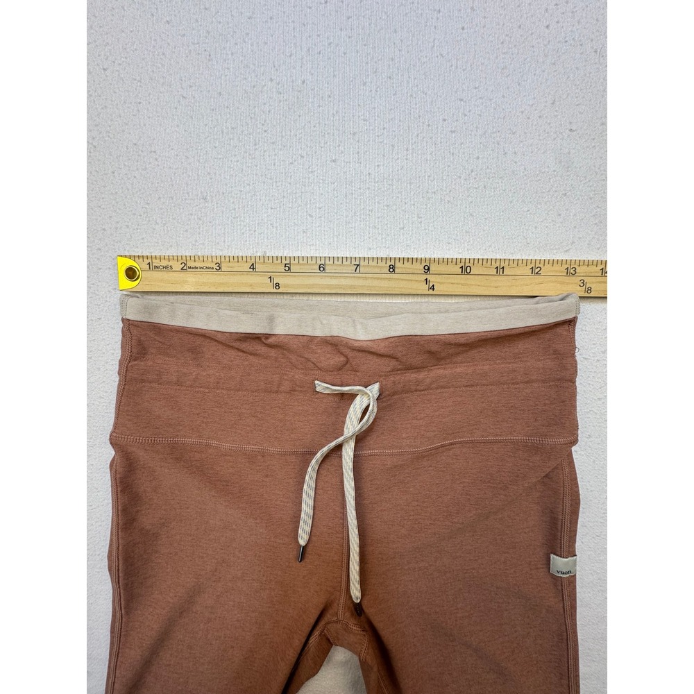 Vuori Joggers Womens Medium Brown Performance Jogger VW452 Heathered Drawstring - Picture 4 of 11